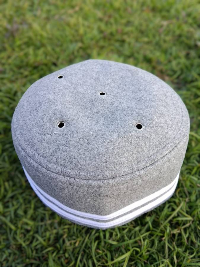 Wool Eyelet Ash