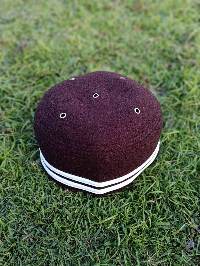 Wool Eyelet Maroon